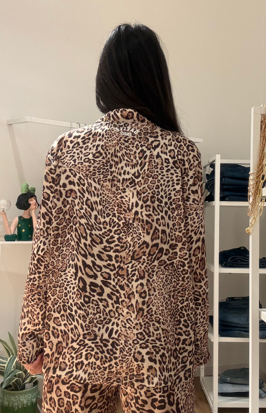 Camicia-Giacca in raso