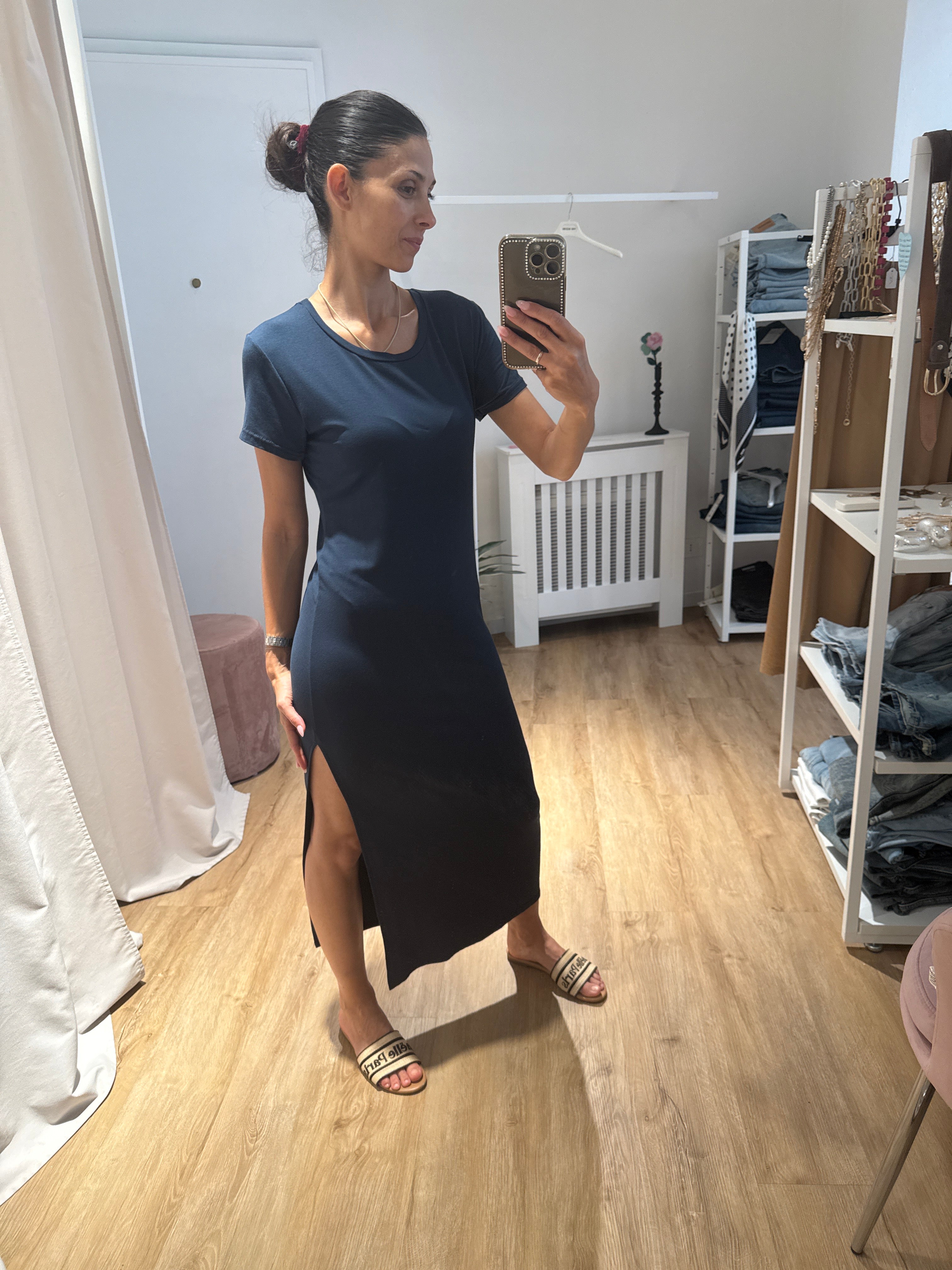 Abito blu Midi