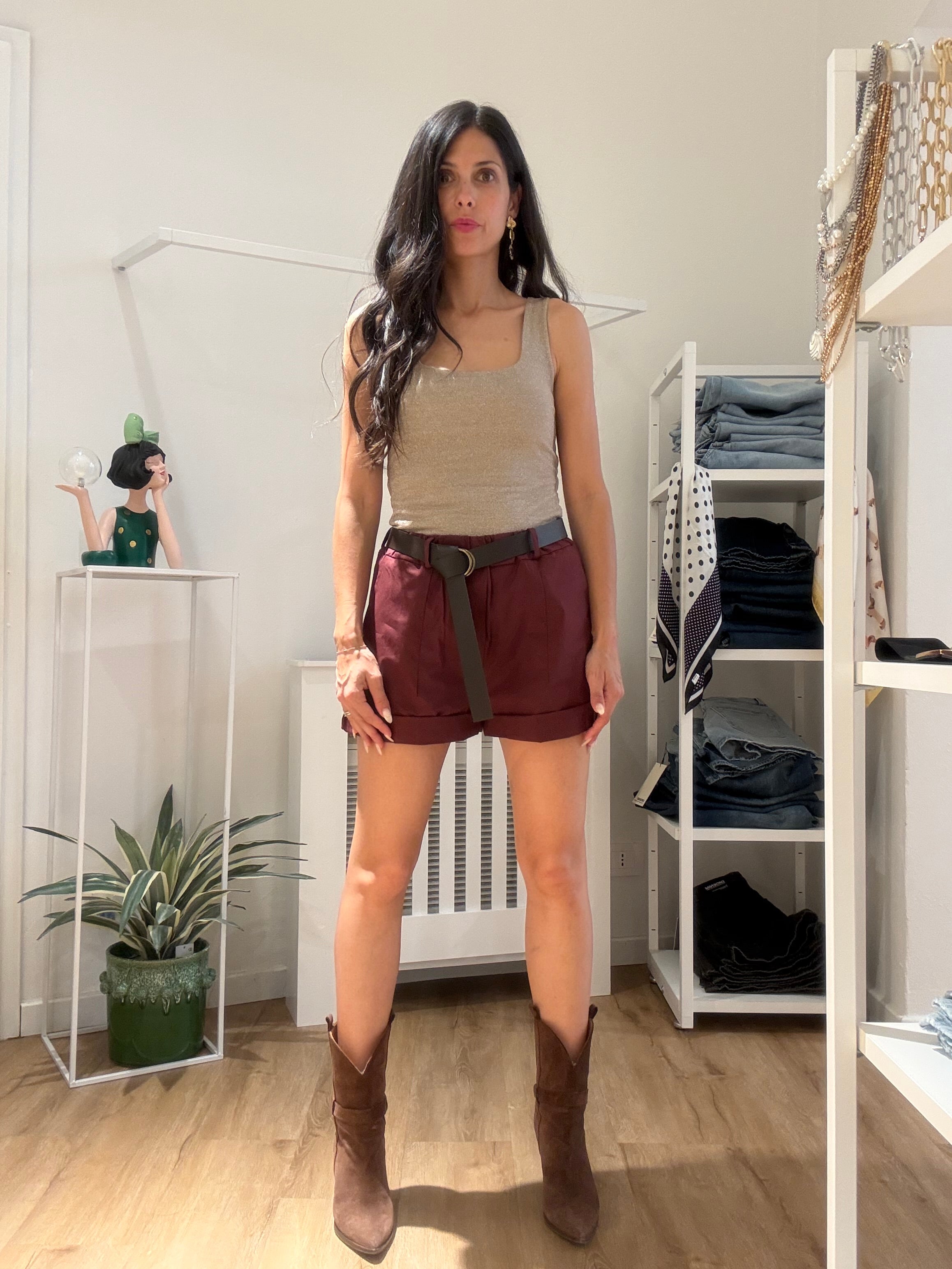 Shorts con Cintura