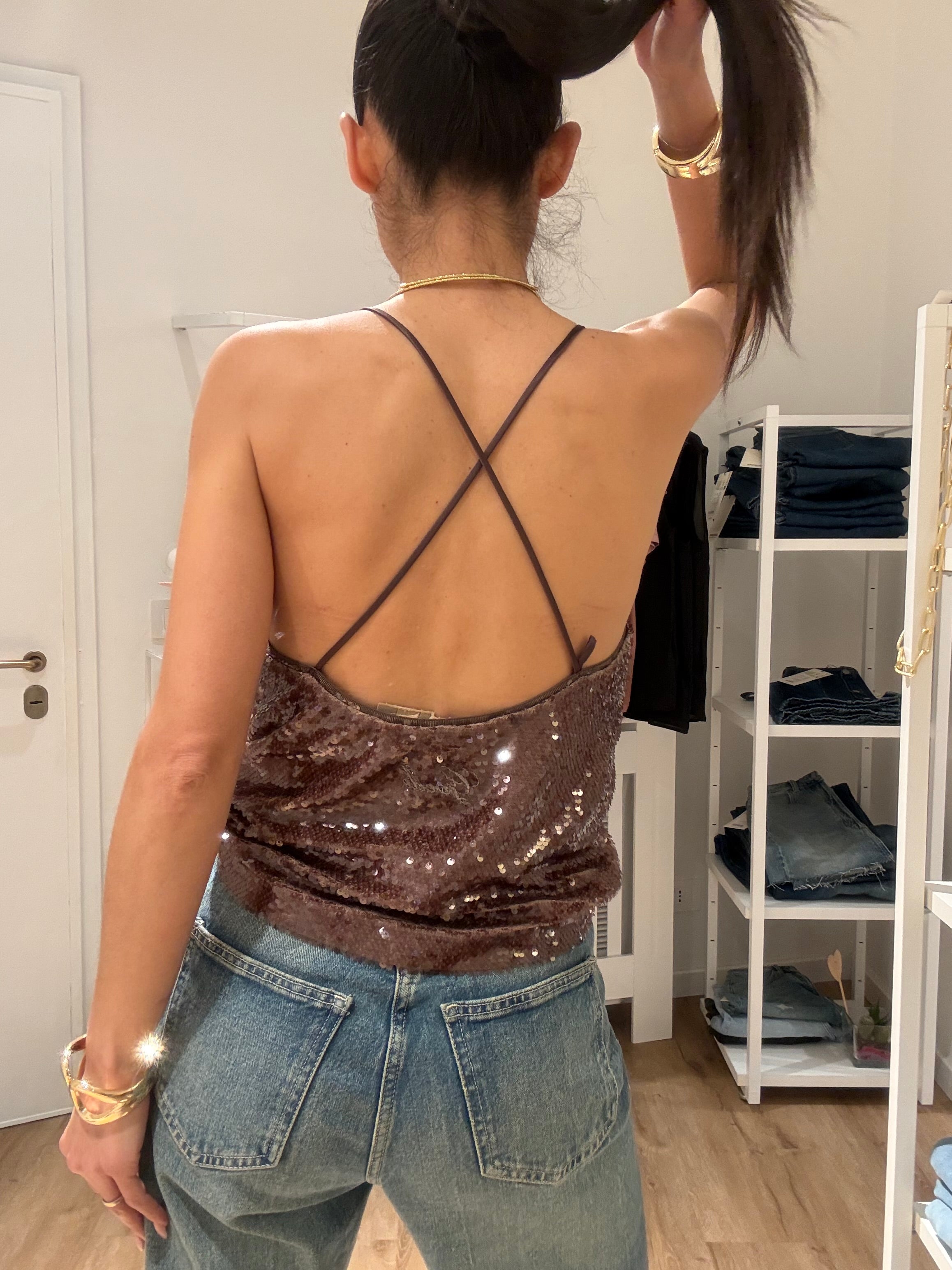 Top Paillettes