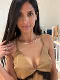 Choker Dorato con chiusura dietro