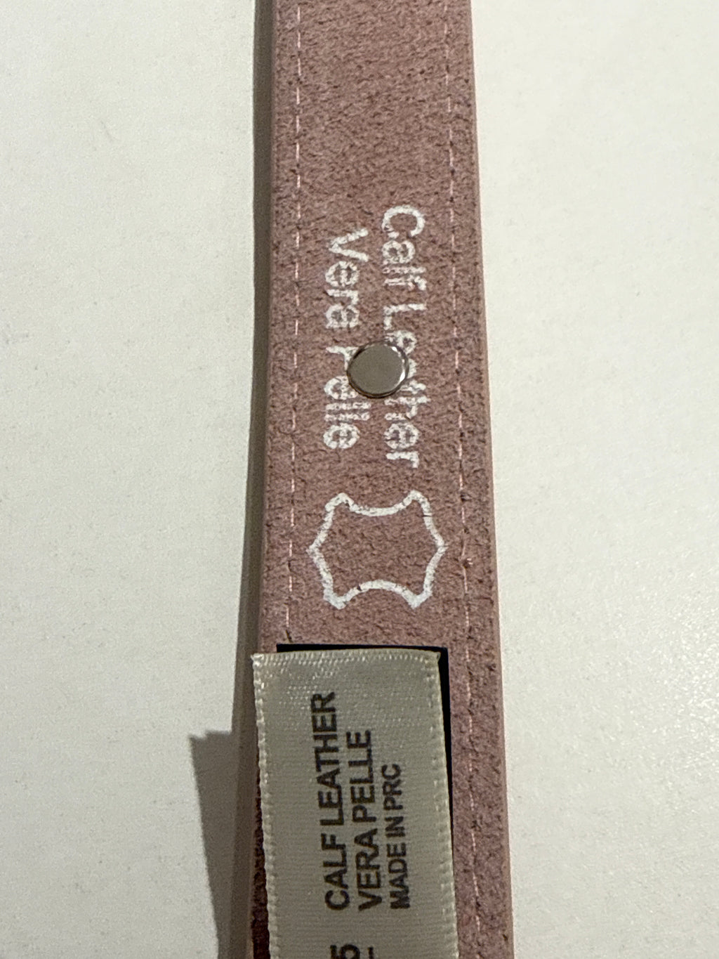 Cintura Rosa scamosciata