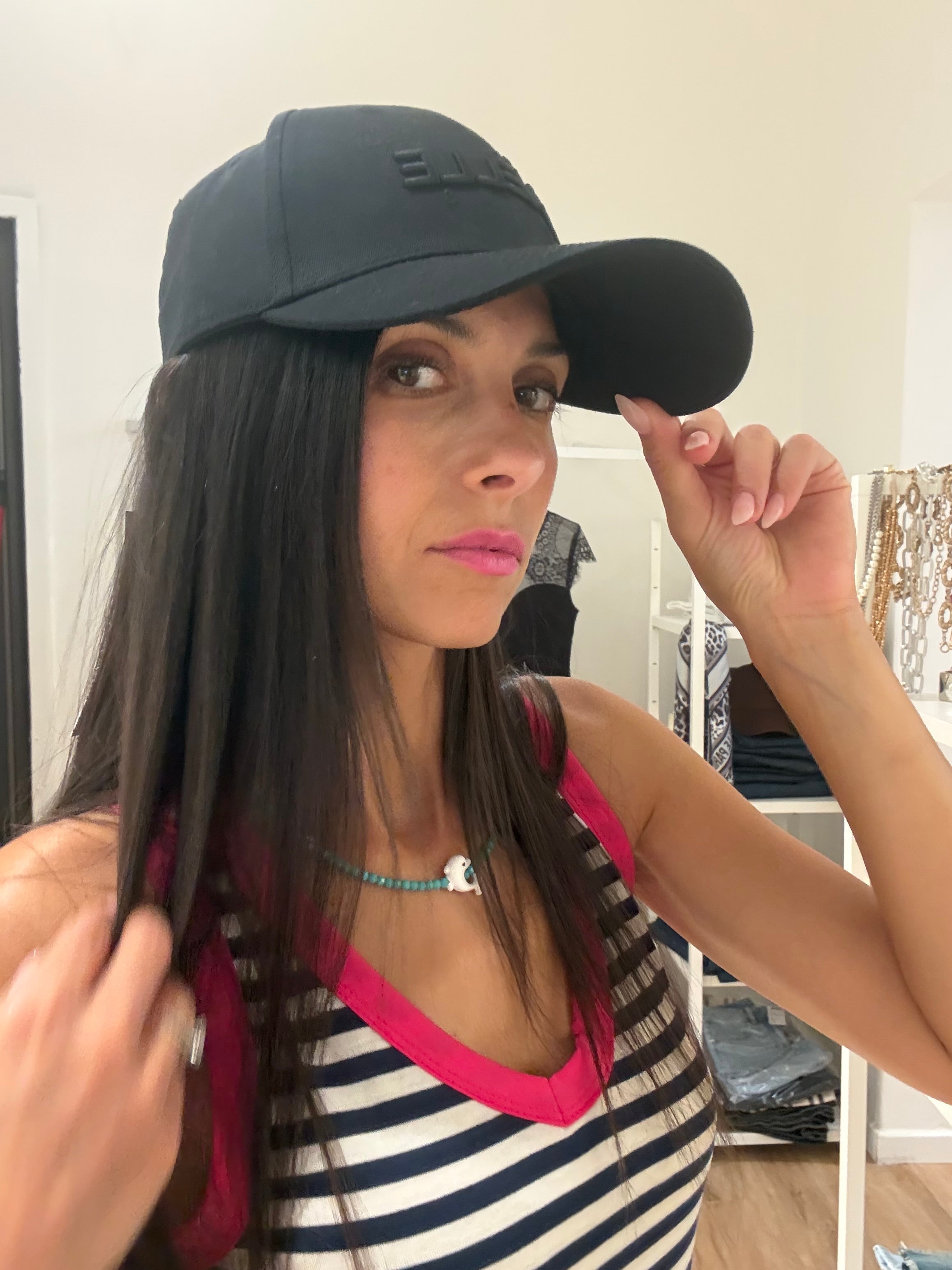 Cappellino baseball nero