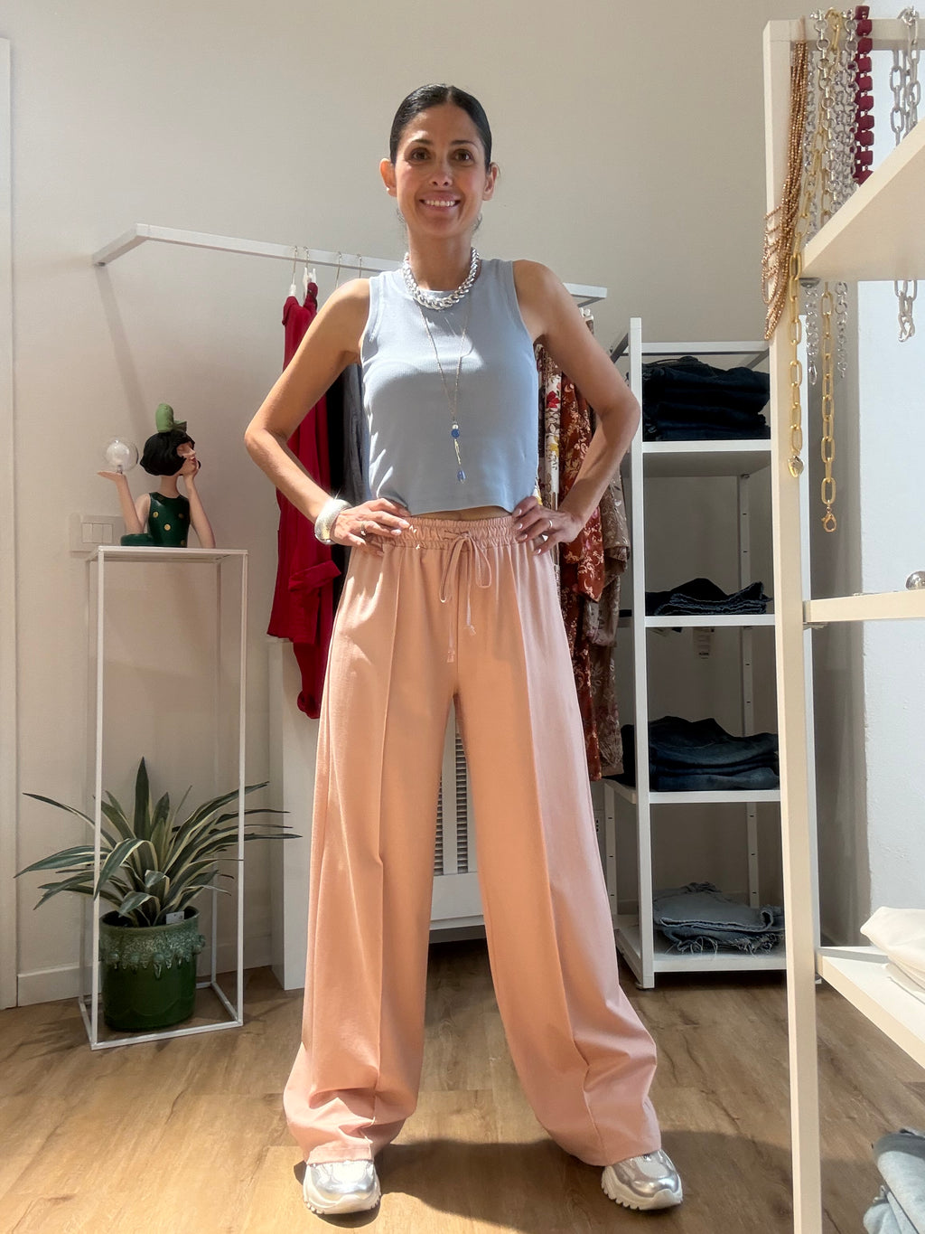 Pantalone in Viscosa
