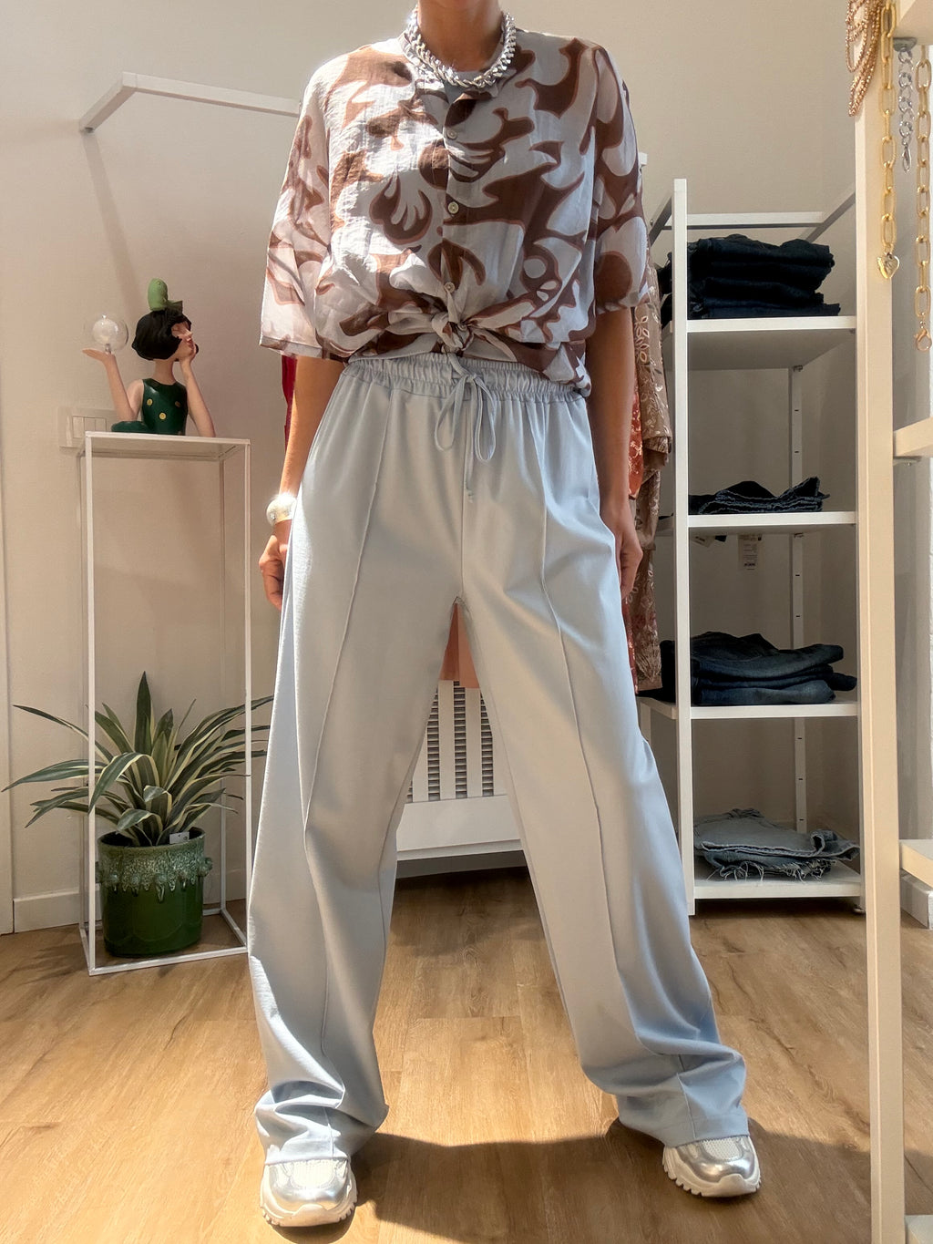 Pantalone in Viscosa