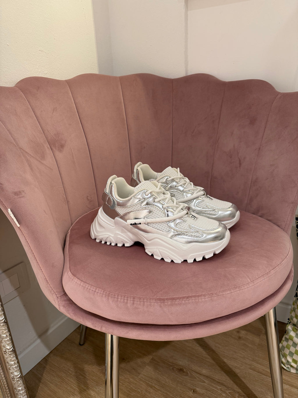 Sneakers Gaelle Argento