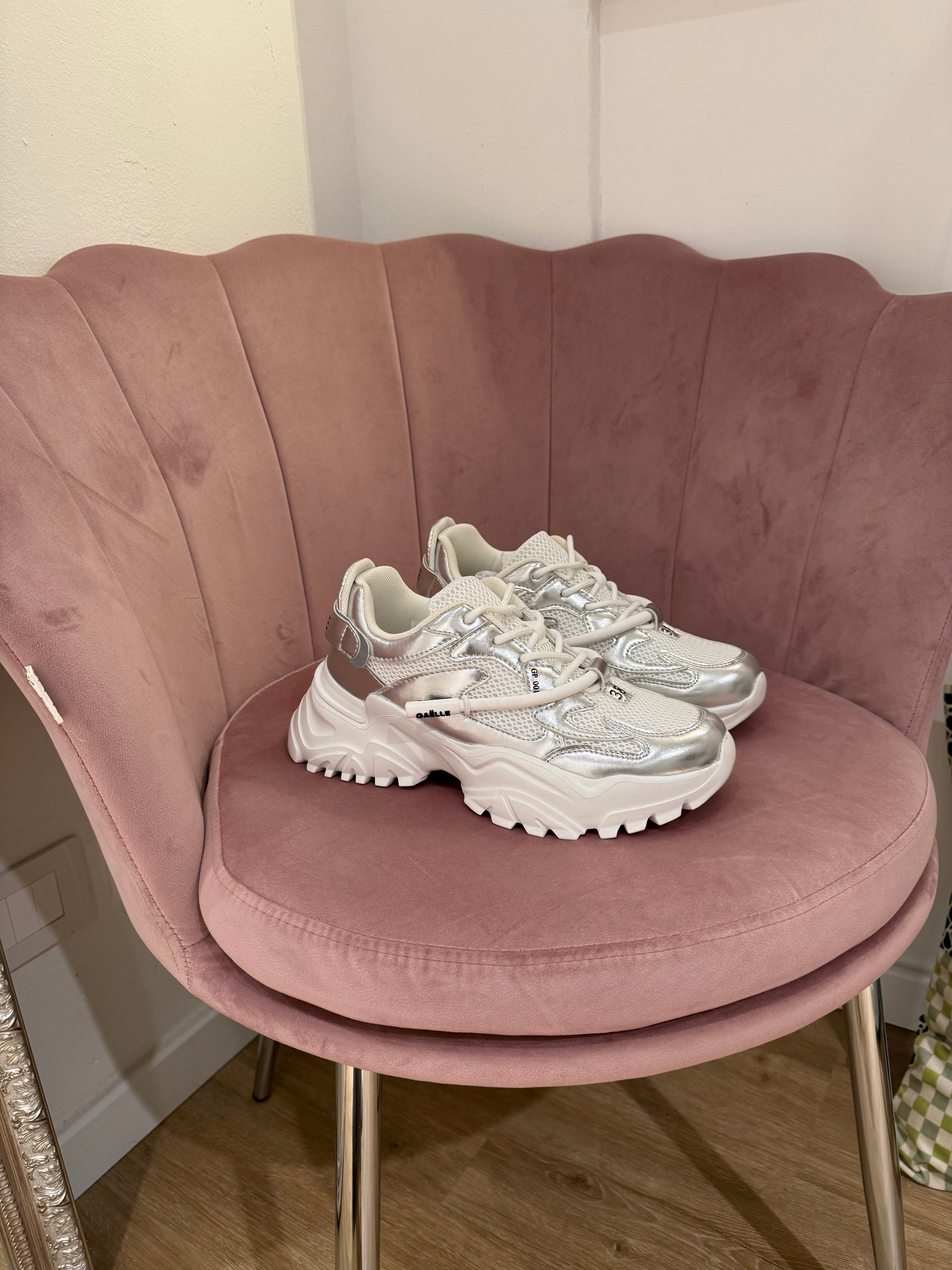 Sneakers Gaelle Argento