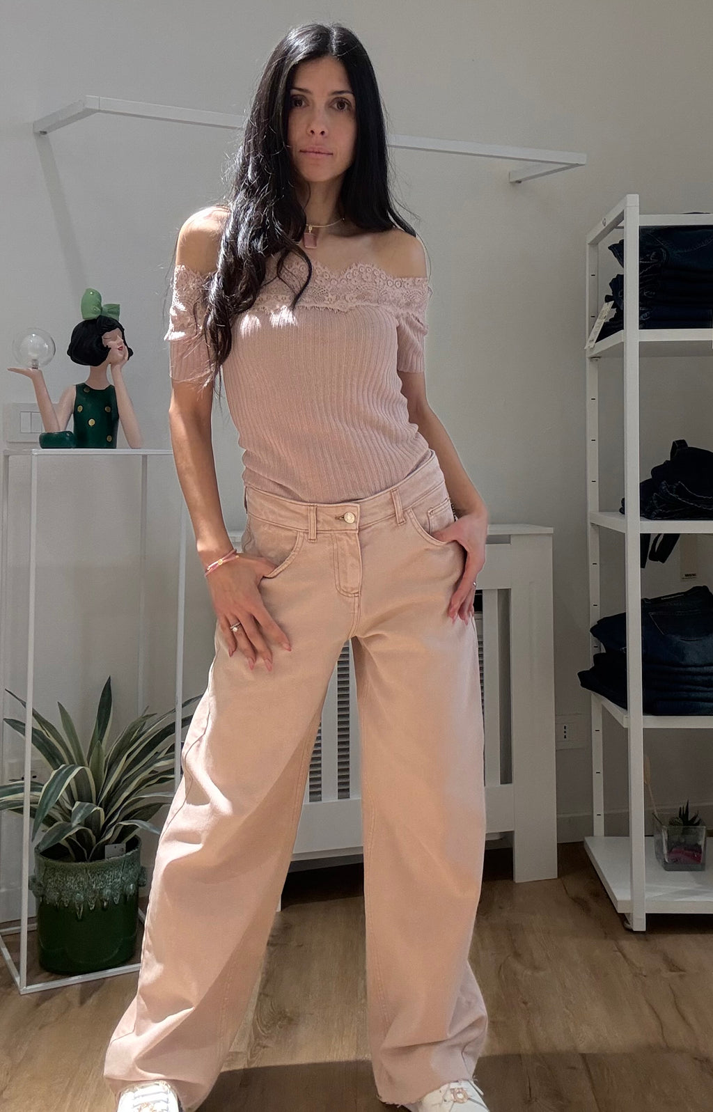 Maglia Haifi con pizzo