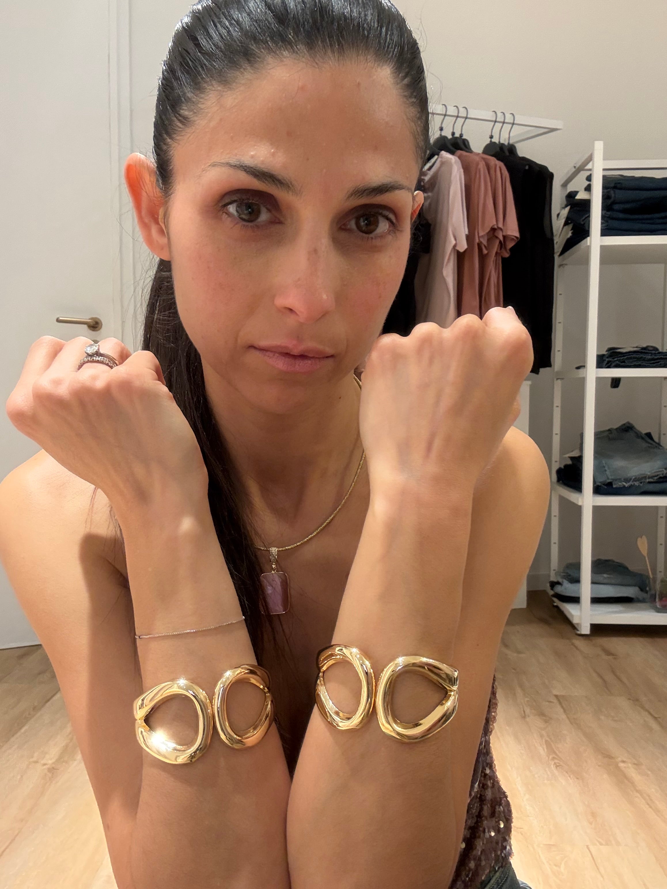 Bracciale dorato