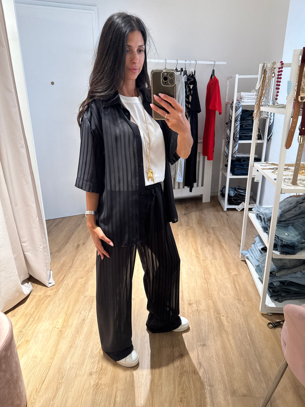 Camicia Gessata Gaelle Paris