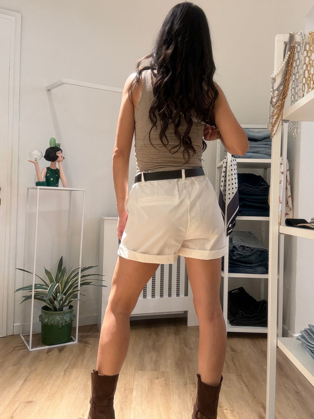 Shorts con Cintura