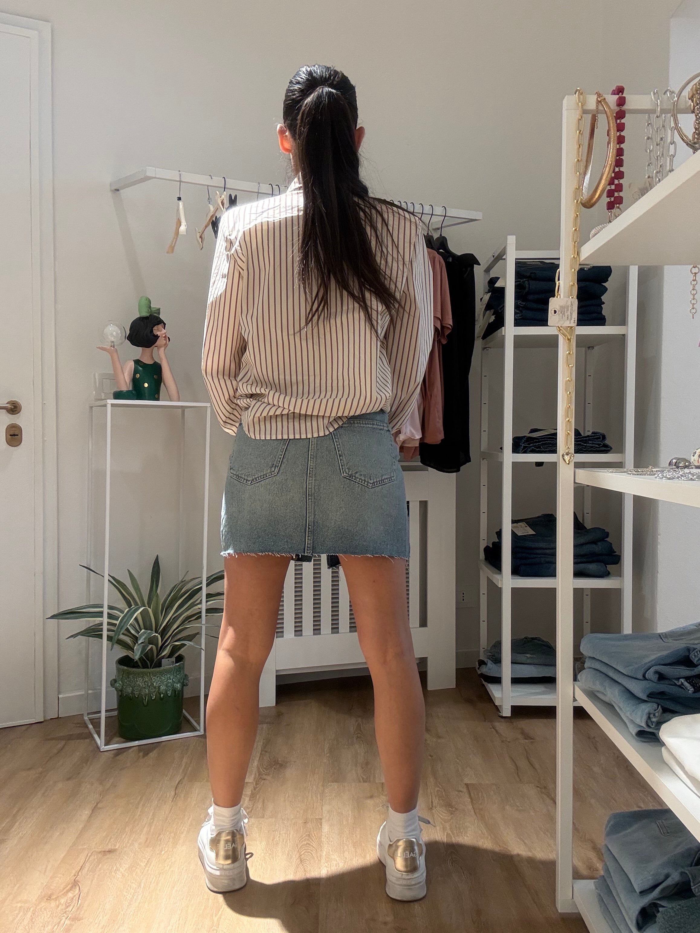 Gonna Denim Ara Skirt