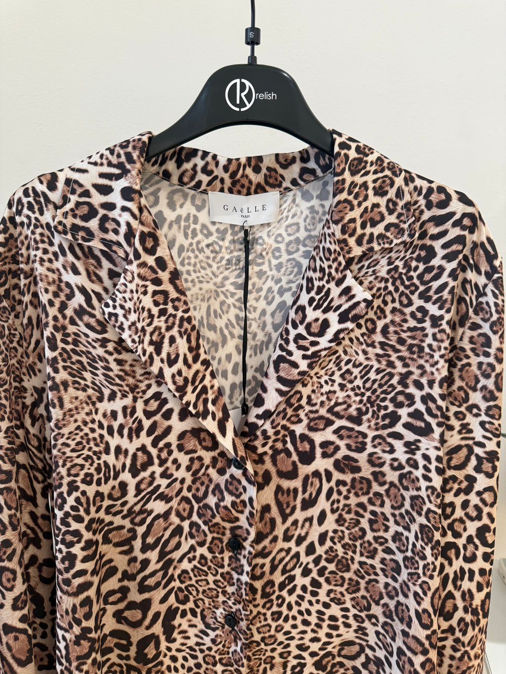 Camicia Giacca Maculata in raso